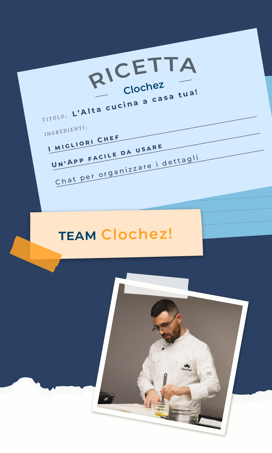 Chi Siamo - Clochez Private Chef Italia